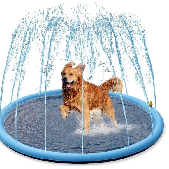 Splash Sprinkler Pad for Dogs - 59" - Picture 3 of 8